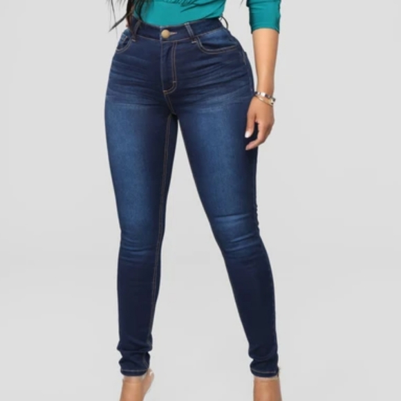 Fashion Nova Denim - NWOT Alexa High Rise Skinny Jeans Sz 14